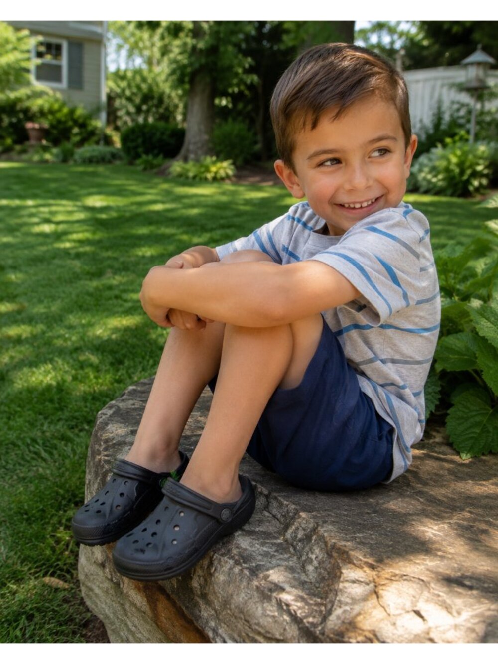 CROCS Kids Classic Clog_BLACK-SZ C13 NEW NWT